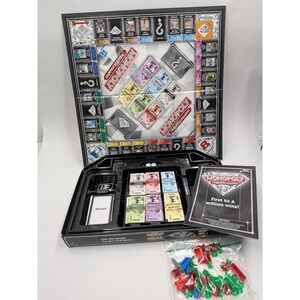 Hasbro Monopoly Millionaire Board Game 2012 Complete Property Trading Game